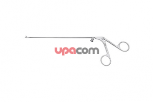 Ножнички, загнутые влево, с малой рукояткой, с разъемом для чистки, длина 18 см,  по KASSAM-SNYDERMAN