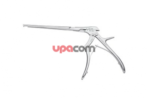 Костный выкусыватель по KERRISON, разборный, дистальное лезвие неподвижно, режущий вниз внакладку на 90°, размер 2 мм, рабочая длина 17 см