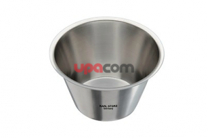 Медицинская чаша, металлическая, 300 см3, диаметр 95 мм, высота 65 мм