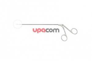 Ножнички, загнутые вверх, с малой рукояткой, с разъемом для чистки, длина 18 см,  по KASSAM-SNYDERMAN