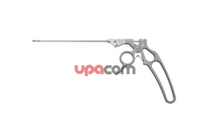 Костный выкусыватель для клиновидной кости по HOSEMANN, прямой, тонкая модель, диаметр 3.5 мм, режущий внакладку, верхняя часть неподвижная, нижняя выдвигается вперед, тубус 2.5 мм, с центральным ирригационным каналом, длина 13 см