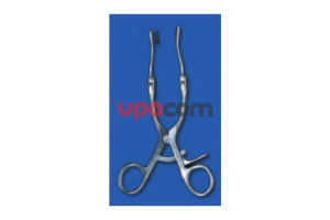 Ранорасширитель по FISCH, с шарнирами, с зубцами 3x3, острый, длина 17 см, по DRAF