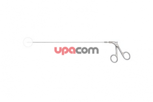 Ножницы, острые, слегка загнутые, обе бранши подвижны, диаметр 1.7 мм, длина 30 см, нейроэндоскоп по SCHROEDER