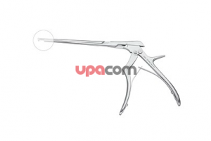 Костный выкусыватель по KERRISON, разборный, дистальное лезвие неподвижно, режущий вниз внакладку на 90°, размер 3 мм, рабочая длина 17 см