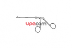 Выкусыватель для антротомии по STAMMBERGER, режущий назад, тубус поворачивается на 360°, с установочным винтом, разборный, длина 10 см, используется с адаптером для чистки 459015 LL