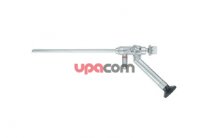 Оптика HOPKINS II 25°, широкоугольная, окуляр под углом, наружный 6.6 мм, канал 3.6 мм, длина 18 см, автоклавируемая, со встроенным оптоволоконным световодом, цветовой код: красный, для интерламинарного доступа