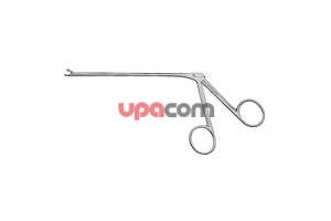 Ушные щипчики по FISCH, с ложкообразными круглыми браншами, диаметр 3 мм, рабочая длина 12.5 см