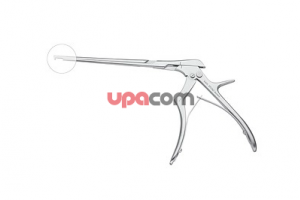 Костный выкусыватель по KERRISON, разборный, дистальное лезвие неподвижно, режущий вниз внакладку на 90°, размер 1 мм, рабочая длина 17 см