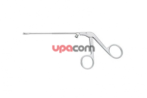 Миниатюрные носовые щипцы RHINOFORCE II, с очень тонкими плоскими браншами, режущие насквозь, для тканещадящего разреза, тубус и бранши прямые, ширина 1.5 мм, с разъемом для чистки, длина 13 см,по SCHWARTZ-ANAND