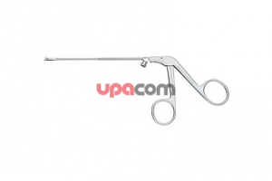 Миниатюрные носовые щипцы RHINOFORCE II, с очень тонкими плоскими браншами, режущие насквозь, для тканещадящего разреза, тубус и бранши прямые, ширина 1.5 мм, с разъемом для чистки, длина 13 см