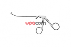 Носовые щипцы RHINOFORCE II по BLAKESLEY-CASTELNUOVO, конец тубуса загнут вверх на 25°, бранши загнуты вверх на 45°, ширина 3.5 мм, с разъемом для чистки, длина 13 см,  по KASSAM-SNYDERMAN