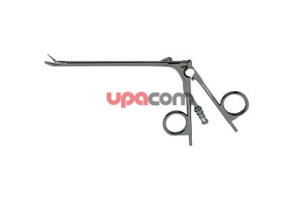 Биполярные аспирационные щипцы пo STAMMBERGER, загнутые вверх на 15°, с аспирационным каналом, длина 12.5 см,по SCHWARTZ-ANAND