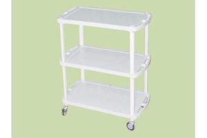 СТМП-01-ЕЛАТ исп. 1 (мод.1) — Столик-тележка медицинский полимерный ярусныйн