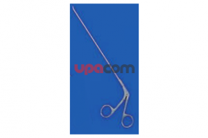 Ножницы, загнутые вверх на 45°, тонкие, тубус поворачивается на 360°, с разъемом для чистки, длина 18 см, по KASSAM-SNYDERMAN