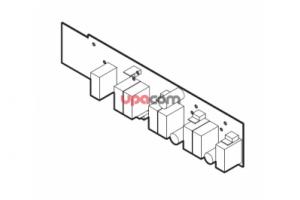 Плата мультиплексора Instrument multiplexer PCB assembly