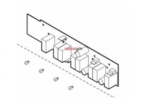 Плата мультиплексора Instrument multiplexer PCB assembly v2