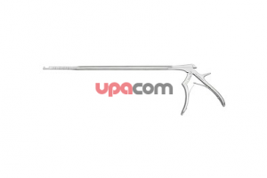 Костный выкусыватель по KERRISON, разборный, дистально градуированный, режущий внакладку вверх под углом 90°, 3 мм, диаметр 10 мм, длина 30 см, по ROSENTHAL