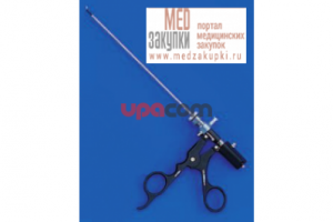 Биполярные щипцы TAKE-APART, с тонкими браншами, ширина 1 мм, дистально загнуты на 45°, закрывающиеся горизонтально, наружный диаметр 3.4 мм, рабочая длина 20 см, по SCHWARTZ-ANAND