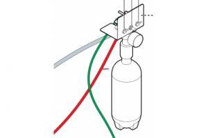  Бутылка для системы чистой воды 0,7 л DCI bottle, 0.7 liter