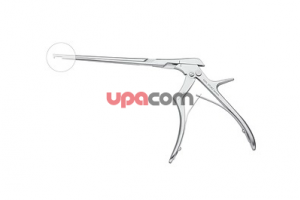 Костный выкусыватель по KERRISON, разборный, дистальное лезвие неподвижно, режущий вниз внакладку на 90°, размер 4 мм, рабочая длина 17 см