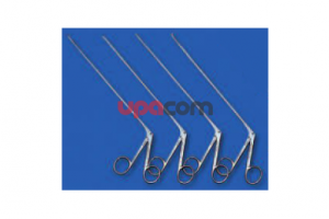 Щипчики, загнутые вправо, очень тонкие, с овальными ложкообразными браншами, ширина 0.6 мм, длина 15 см, по DRAF