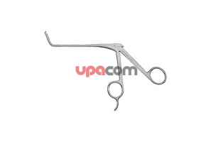 Выкусыватель для лобной пазухи, с загнутым вверх на 70° цепочным тубусом, режущий назад, для расширения доступа к лобной пазухе, малый, бранши 2.5 х 2 мм, длина 13 см,по SCHWARTZ-ANAND