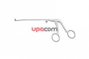 Антральный выкусыватель SilCut, режущий вправо вверх и вперед, дистальный конец тубуса загнут вправо, с разъемом для чистки, длина 10 см