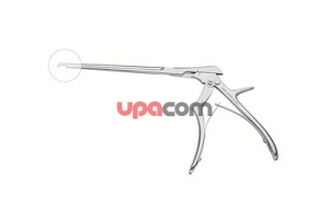 Костный выкусыватель по KERRISON, разборный, дистальное лезвие неподвижно, режущий вперед вниз на 40°, размер 1 мм, рабочая длина 17 см