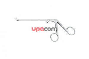 Острые носовые щипцы RHINOFORCE II по GRUNWALD-HENKE, загнутые вверх на 45°, режущие насквозь, для ровного тканещадящего разреза, форма по BLAKESLEY, размер 2, ширина 4 мм, с разъемом для чистки, длина 13 см