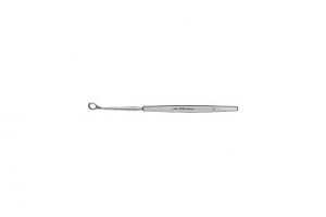 Антральная кюретка, режущая назад, малая, длина 19 см 