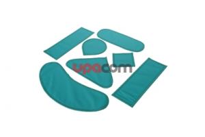 Комплект пластин №1, 7 элементов 0,5 мм Pb резина