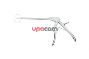 Микровыкусыватель по KERRISON, разборный, короткая модель, дистальное лезвие неподвижно, режущий вверх внакладку на 55°, размер 1 мм, рабочая длина 12 см