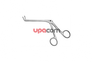 Носовые щипцы по BLAKESLEY-WIGAND, загнутые вверх на 60°, длинные бранши 6 х 20 мм, с закругленными концами, для захвата полипов и остатков аденоидов, рабочая длина 11 см