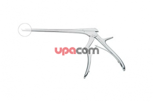 Костный выкусыватель по KERRISON, разборный, дистальное лезвие неподвижно, режущий вперед вверх на 40°, размер 0.7 мм, длина 17 см,  по KASSAM-SNYDERMAN