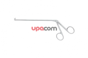 Щипчики, загнутые вверх на 90°, режущие внакладку, с овальными окончатыми ложкообразными браншами, ширина 2.5 мм, рабочая длина 15 см