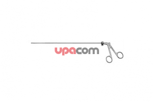 Щипцы с ложкообразными браншами, круглые, одна бранша подвижна, диаметр 2.5 мм, длина 30 см, по ROSENTHAL 