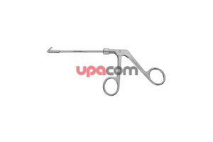 Выкусыватель для антротомии по STAMMBERGER, режущий назад, тубус поворачивается на 360°, с установочным винтом, разборный, длина 10 см, используется с адаптером для чистки 459015 LL,по SCHWARTZ-ANAND