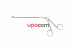 Щипцы с ложкообразными браншами, размер браншей 3 х 10 мм, одна бранша подвижна, рабочая длина 17 см, ЭАМ по GALZIO