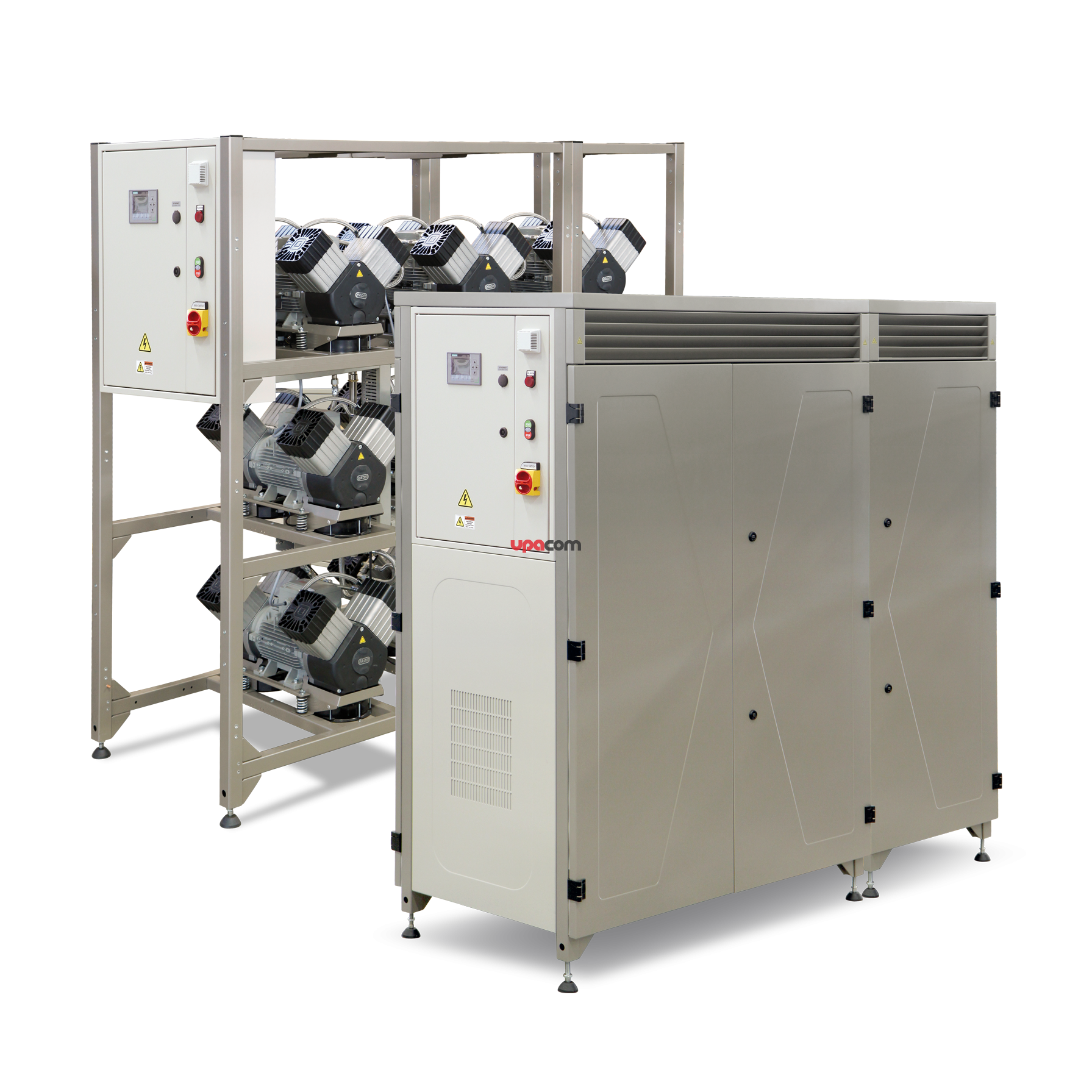 Компрессорная станция DK50 9X4VRT/M с рефрижераторным осушителем