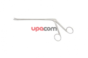 Щипцы с ложкообразными браншами, размер браншей 3х10 мм, одна бранша подвижна, длина 17 см, по JIMENEZ