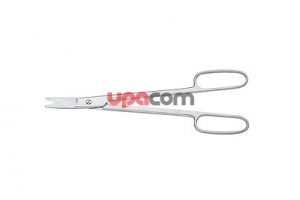 Костные ножницы, одно лезвие зубчатое, длина 24 см, по JIMENEZ 