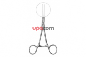 Артериальный зажим по ROCHESTER-PEAN, анатомический, загнутый, длина 14 см