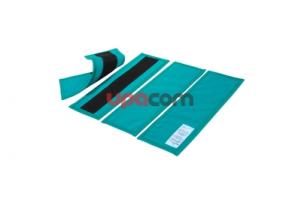 Комплект пластин №2, 4 элемента 0,5 мм Pb резина