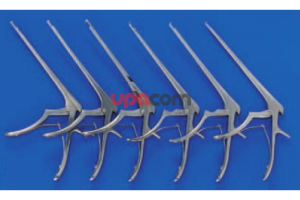 Костный выкусыватель по KERRISON, разборный, дистальное лезвие неподвижно, режущий вверх внакладку на 90°, размер 1 мм, длина 17 см, по KASSAM-SNYDERMAN